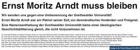 anzeige-arndt468 anzeige pro arndt