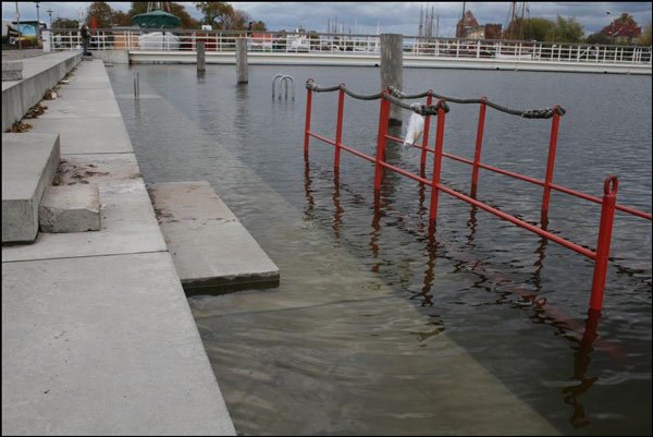 Hochwasser in Greifswald