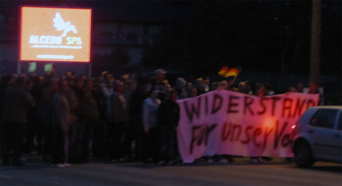 Neonazis demonstrieren in Greifswald