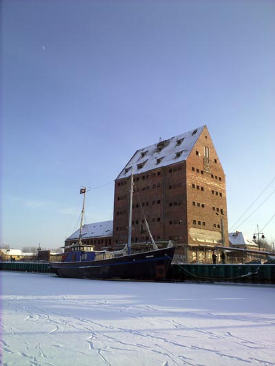 Greifswald im Winter - der Speicher