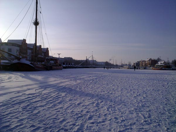 Greifswald im Winter