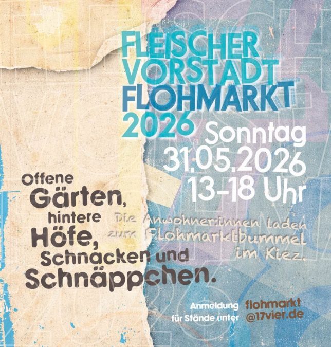 Fleischervorstadt-Flohmarkt 2026